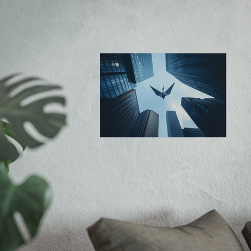 Buy Paper Crane Art Poster