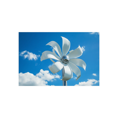 Buy Petal-Shape Wind Turbine Poster