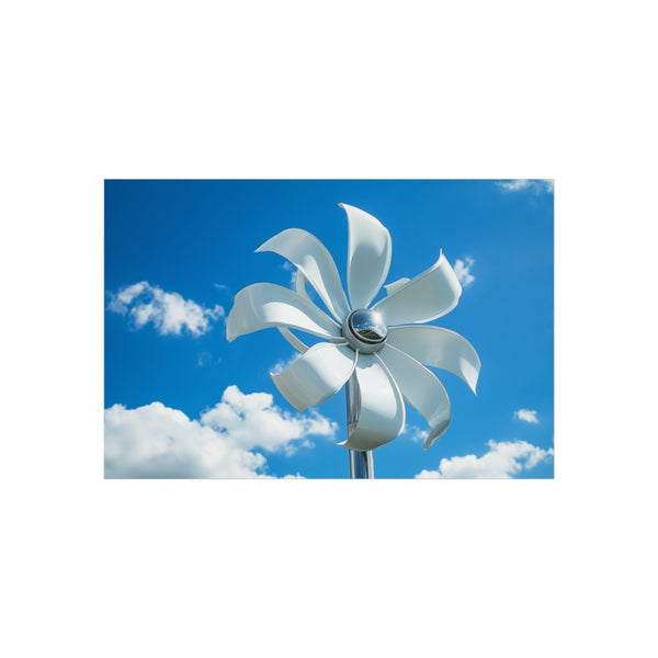 Buy Petal-Shape Wind Turbine Poster