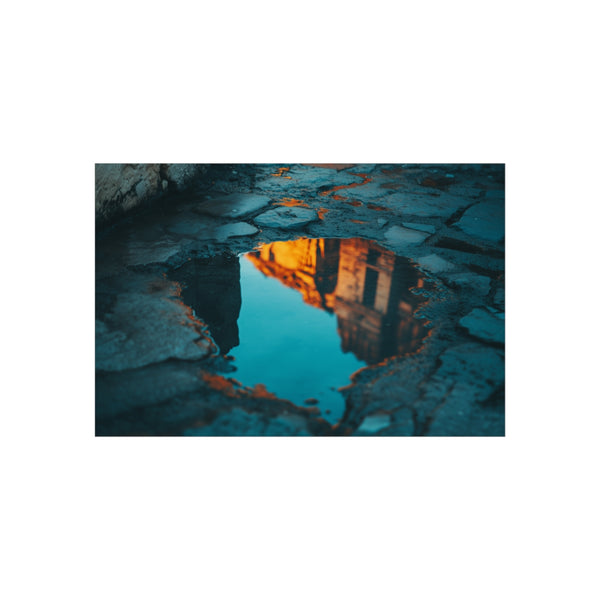 Buy Portal Puddle Reflection Poster