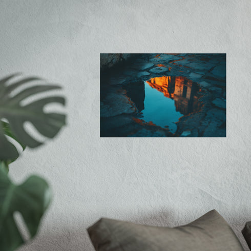 Buy Portal Puddle Reflection Poster