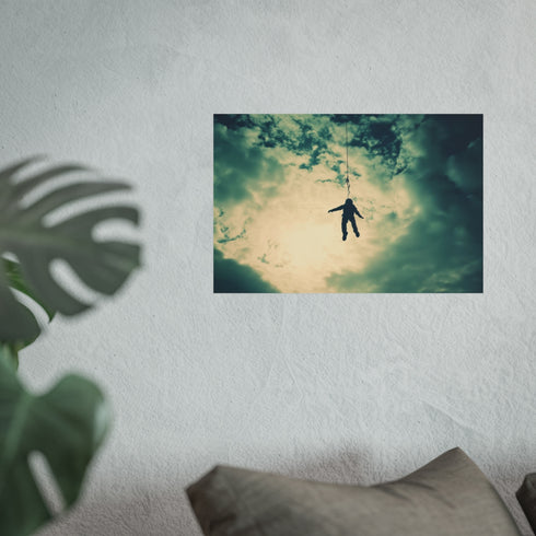 Buy Poster Astronaut Unzipping Sky