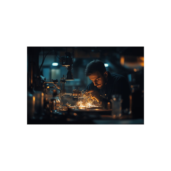 "Buy Premium Watchmaker Assembling Poster"