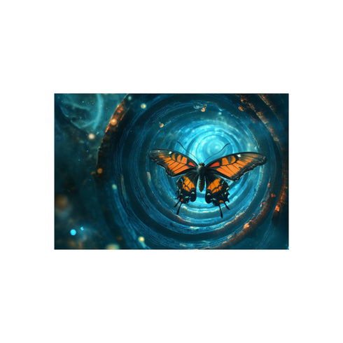 "Buy Quantum Ring Moth Poster"