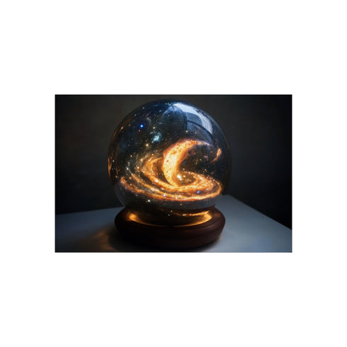 Buy Reverse Galaxy Clock Poster