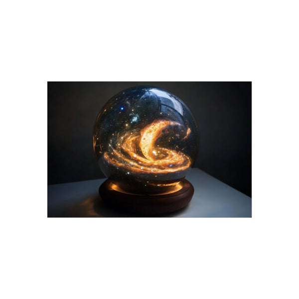 Buy Reverse Galaxy Clock Poster