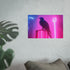 Buy Robotic Falcon Neon Poster