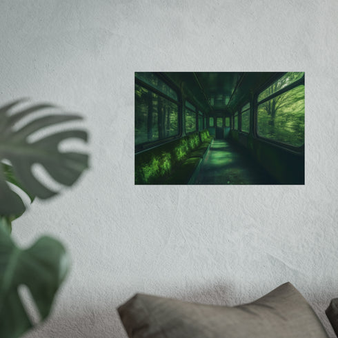 Buy Scenic Train Window Poster