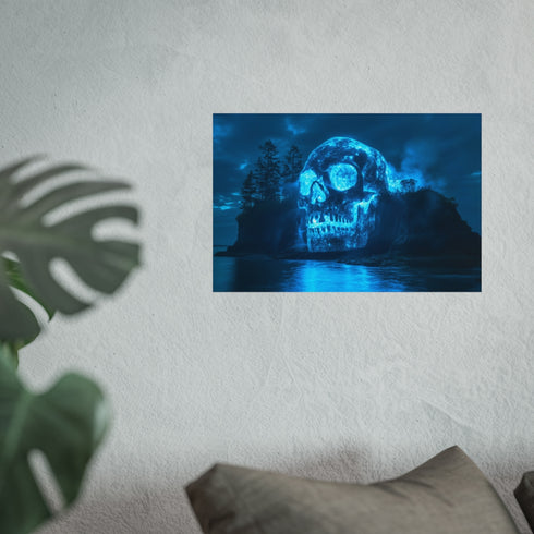 Buy Skull Island Bioluminescent Poster