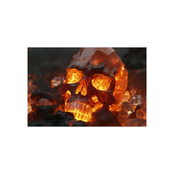 "Buy Skull Mountain Crystal Poster"
