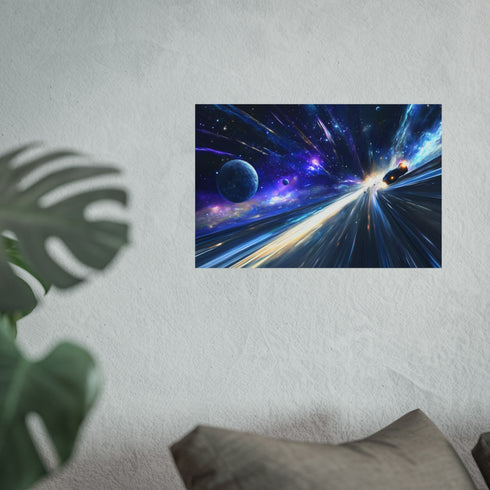 Buy Space Highway Comet Poster