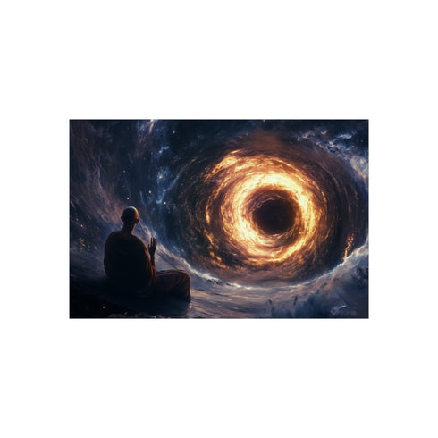 Buy Space Monk Chanting Poster