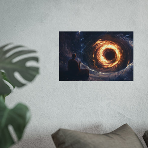 Buy Space Monk Chanting Poster