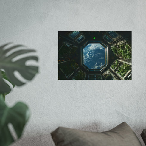 Buy Space Station Rainforest Poster
