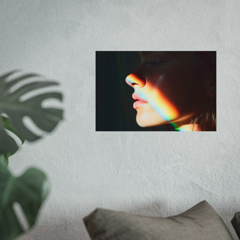 Buy Spectrum Splitting Rose Art Poster