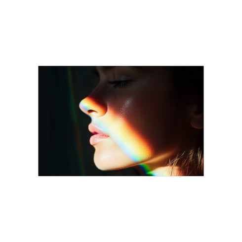 Buy Spectrum Splitting Rose Art Poster