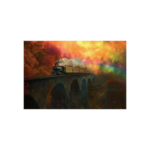 "Buy Spooky Rainbow Bridge Poster"