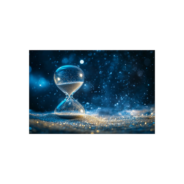 Buy Stardust Hourglass Art Poster