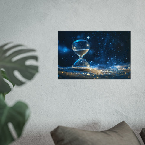 Buy Stardust Hourglass Art Poster