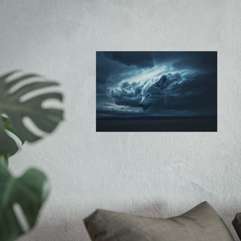 Buy Storm Cloud Wolf Poster