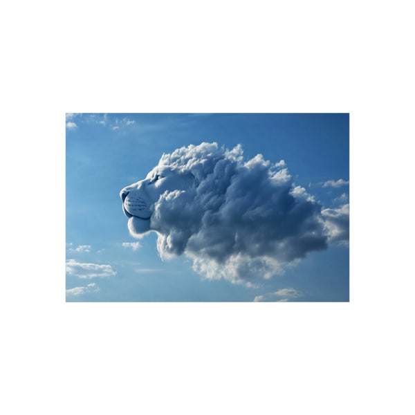 "Buy Stunning Giant Lion Cloud Poster"