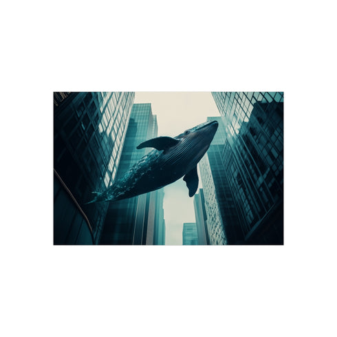 "Buy Stunning Glass Whale Art"