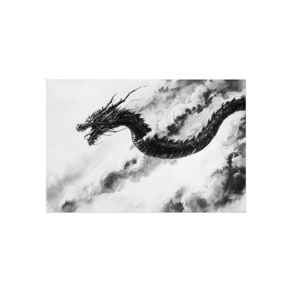 Buy Stunning Ink Dragon Art Poster