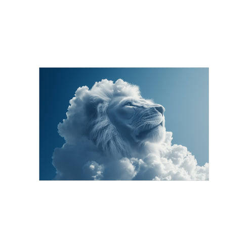 Buy Stunning Lion Cloud Poster