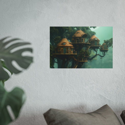 Buy Stunning Sky Treehouse Poster