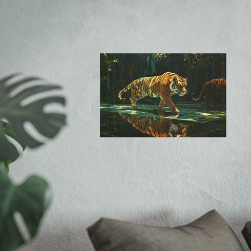 Buy Stunning Tiger Mirror Lake Art