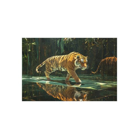 Buy Stunning Tiger Mirror Lake Art