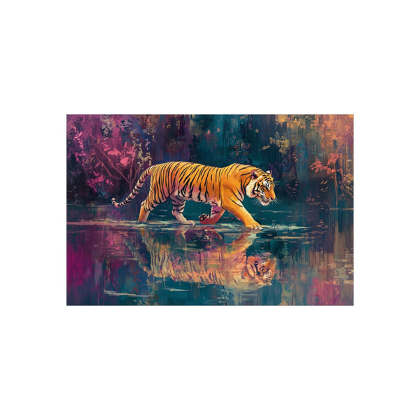 Buy Stunning Tiger Mirror Poster