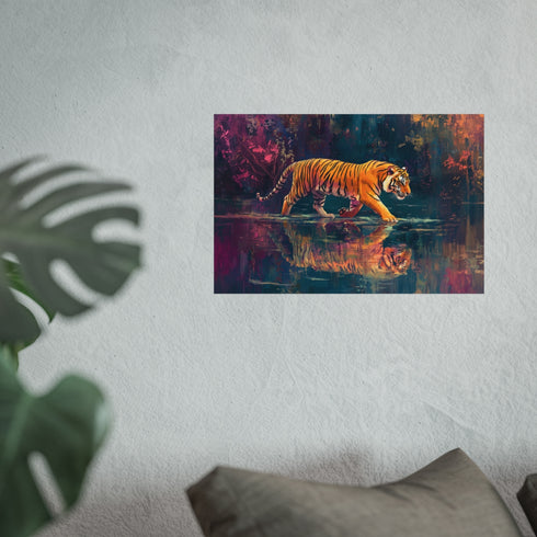 Buy Stunning Tiger Mirror Poster