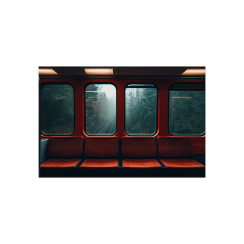 "Buy Stunning Train Windows Poster"