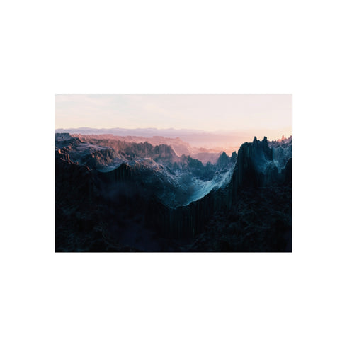 Buy Stunning Waveform Canyon Poster