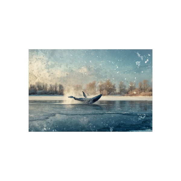 Buy Stunning Whale Breach Poster