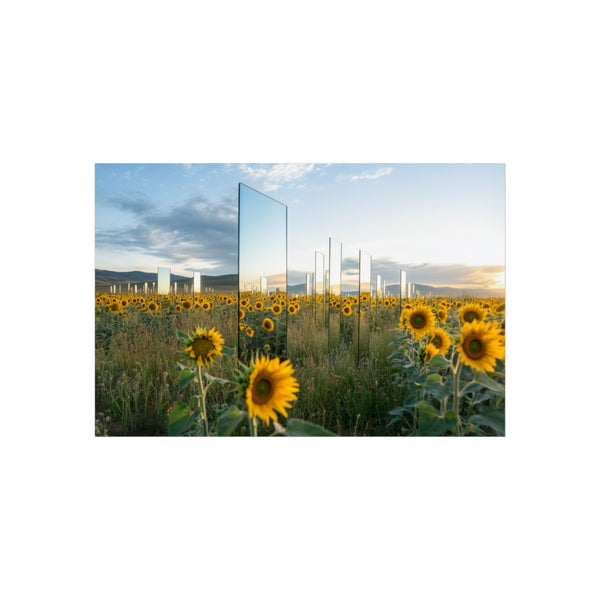 Buy Sunflower Field Art Poster