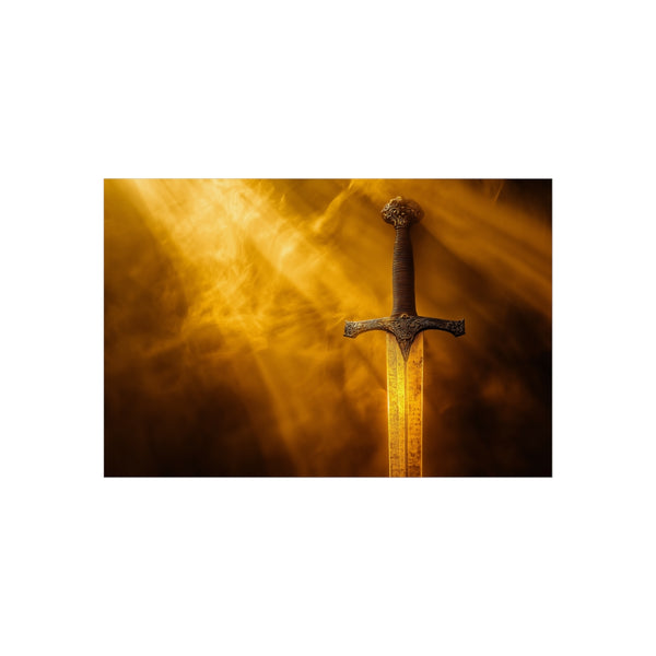 Buy Sunlight-Forged Sword Poster