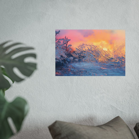 Buy Sunrise Frozen Wave Art