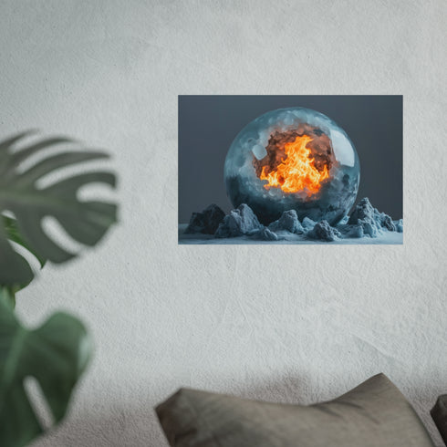 Buy Surreal Frozen Planet Poster