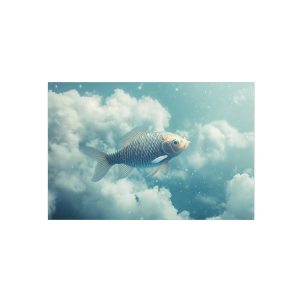 Buy Surreal Glass Fish Poster
