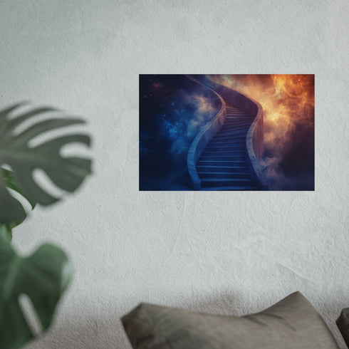 Buy Surreal Infinite Staircase Dreamscape Poster