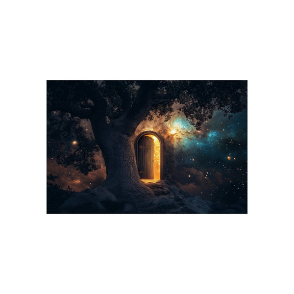 Buy Surreal Tree Galaxy Poster