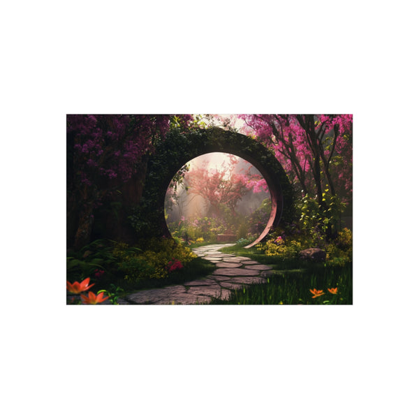 Buy Timeless Portal Garden Poster