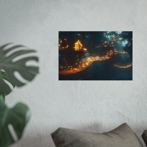 Buy Treehouse Village Stardust Poster
