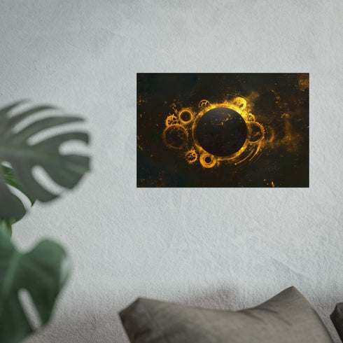 Buy Unique 41 Golden Gears Poster