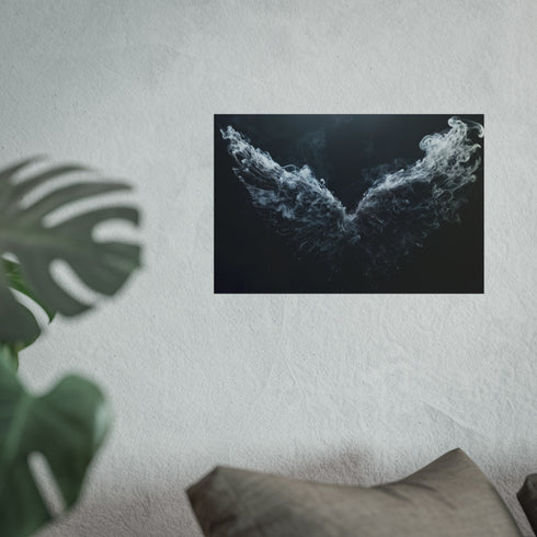 Buy Unique Art: Smoke Wire Wings