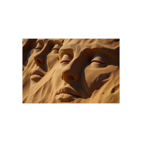 "Buy Unique Human Face Sand Dunes"
