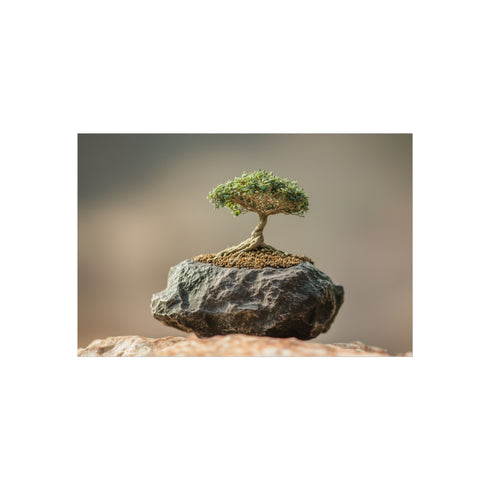Buy Unique Meteorite Bonsai Poster