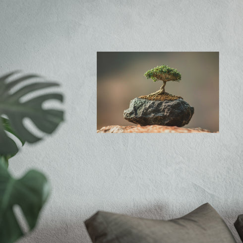 Buy Unique Meteorite Bonsai Poster